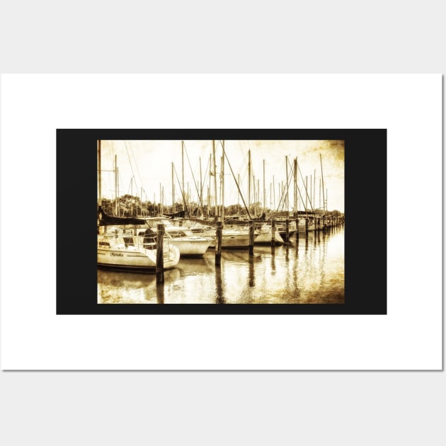 Sailboats On Maryland's Eastern Shore Wall Art by JimDeFazioPhotography